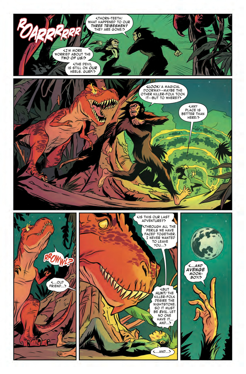 Illustration for article titled Exclusive Marvel preview: The playground gets prehistoric in Moon Girl & Devil Dinosaur